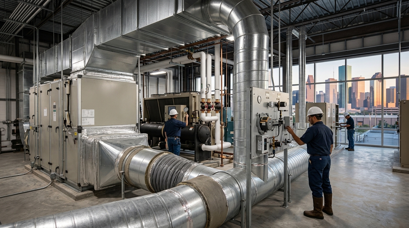 Commercial HVAC Equipment Distribution in Houston